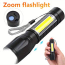 Linterna Táctica Recargable y estuche