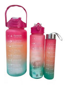 Kit de tres botellas de agua termal