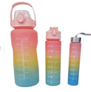 Kit de tres botellas de agua termal