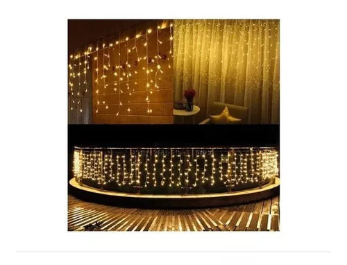 LUCES CASCADA 3 X0.45 CON HEMBRA