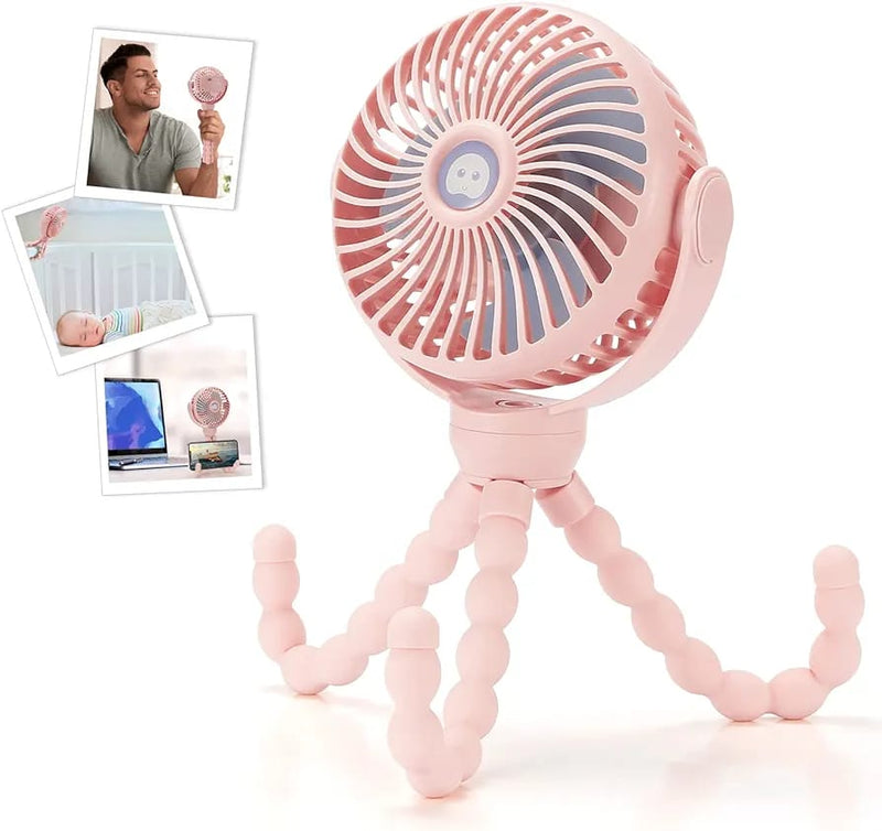 Ventilador pulpo flexible