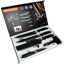 SET DE CUCHILLOS X7 PIEZAS EN ACERO