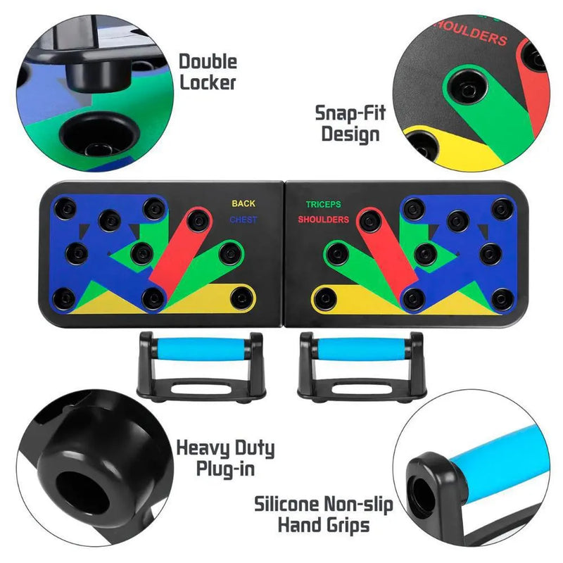 Tabla Push Up Sistema Flexiones Ejercici