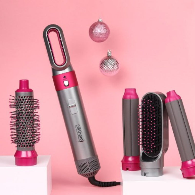 CEPILLO Y SECADOR PARA CABELLO 5 EN 1